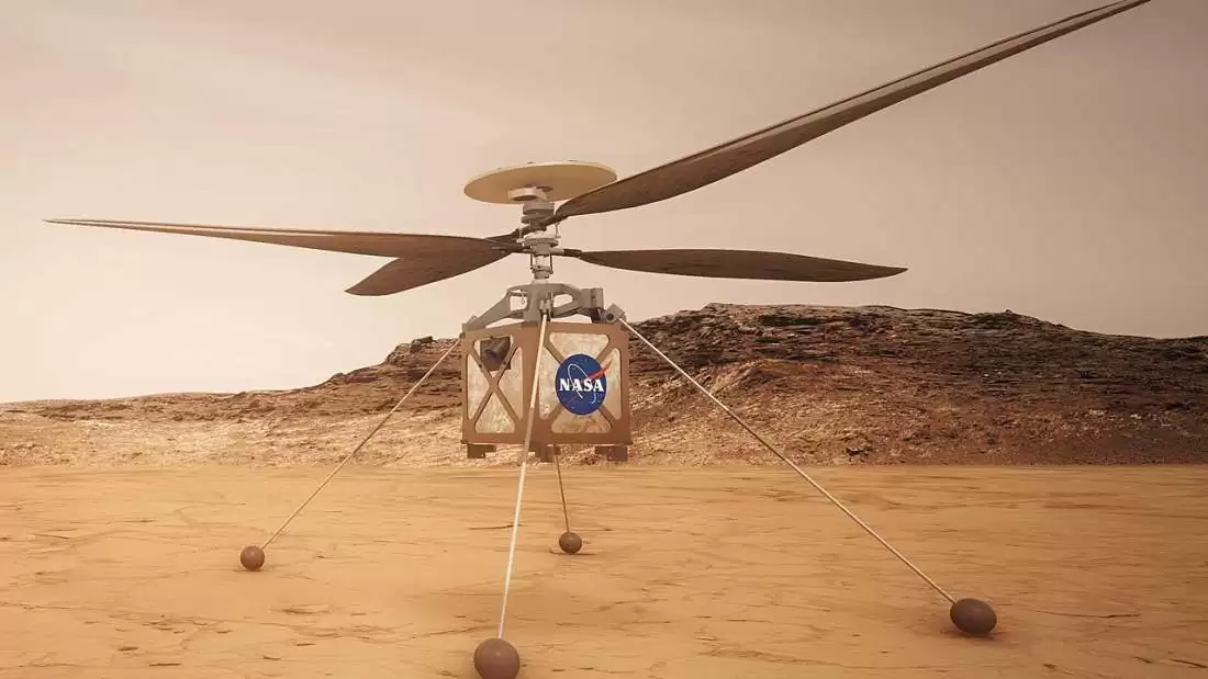 NASA отправляет вертолет на Марс в июле