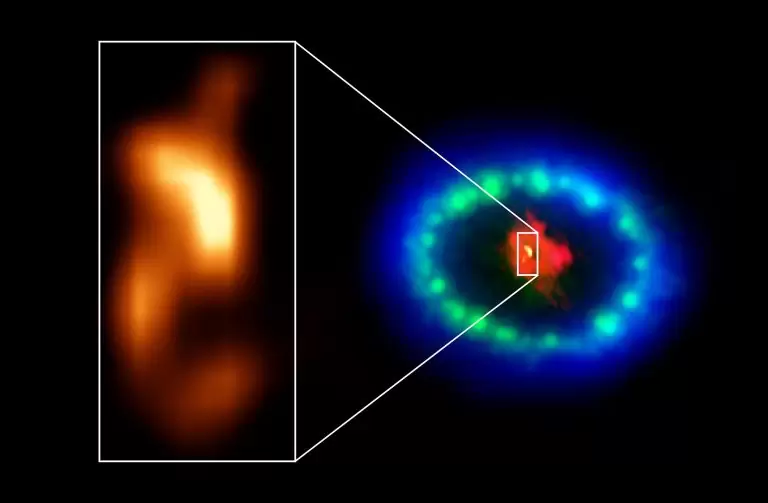 Нейтронная звезда SN 1987A