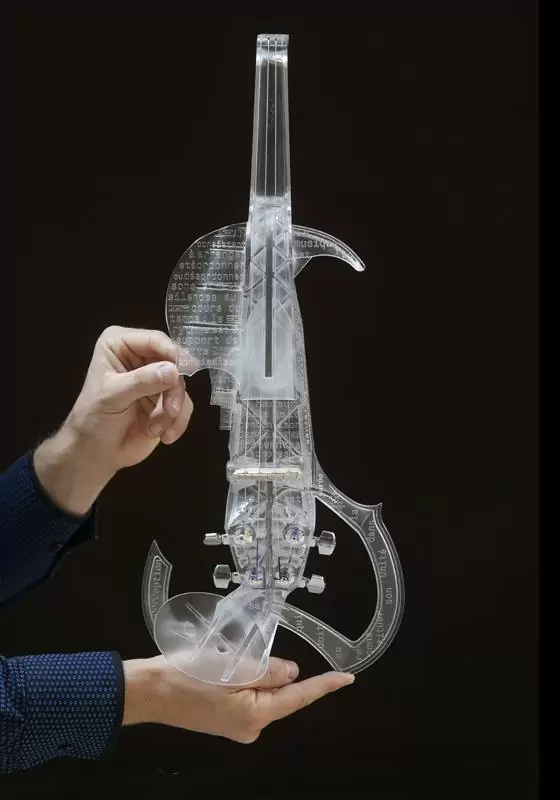 3D напечатанная скрипка