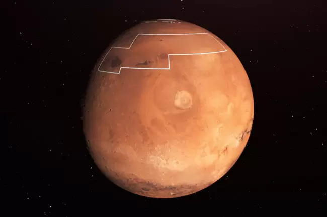 Марс вода