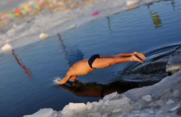 купание в холодной воде