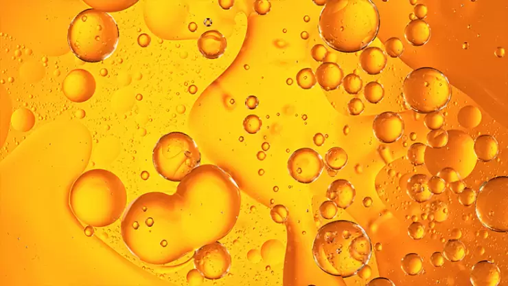 Капли масла в воде